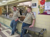 Spring waffle supper fundraiser